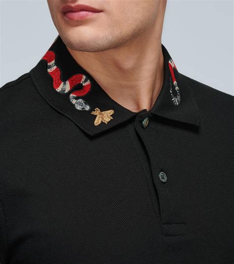 polo gucci aliexpress|gucci polo shirt snake collar.